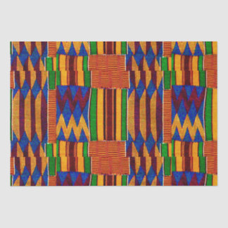 Papier Mousseline Kente Cloth