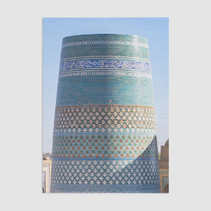 Papier Mousseline Khiva, Ouzbékistan, Asie - Kalta Minor inachevée