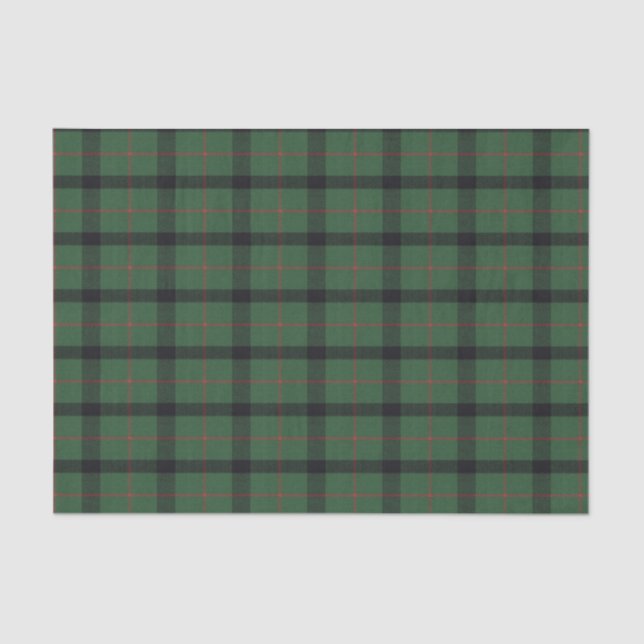 Papier Mousseline Kincaid Tartan d'origine écossaise (Recto)