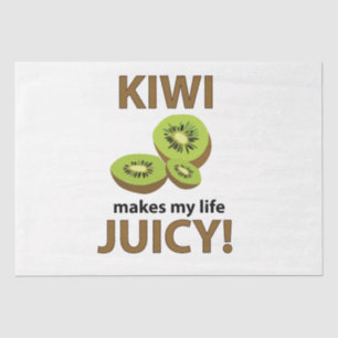 Papier Mousseline Kiwi Aile de fruits Kiwi Kiwi