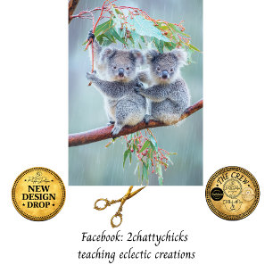 Papier Mousseline Koala découpé dans un arbre d'eucalyptus sous la p
