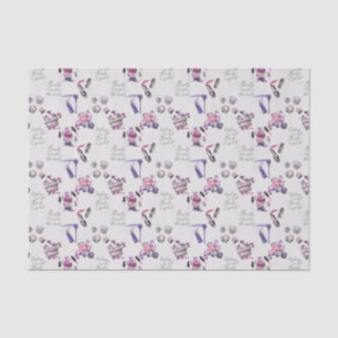 Papier Mousseline La beauté vient du motif d'intérieur