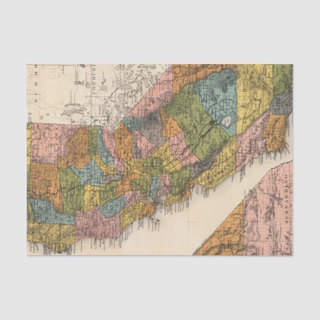 Papier Mousseline La Californie 4 (Recto)
