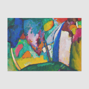 Papier Mousseline La cascade, 1909 par Wassily Kandinsky