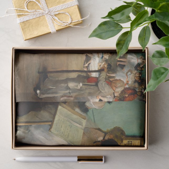 Papier Mousseline La Classe de Danse d'Edgar Degas (Cadeau)