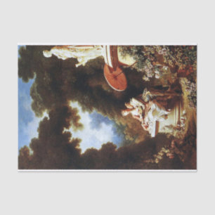 Papier Mousseline La confession de l'amour par Jean Honore Fragonard