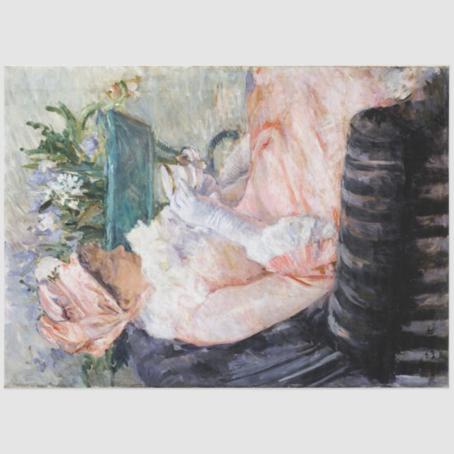 Papier Mousseline La Coupe du Thé, Mary Cassatt (Recto)