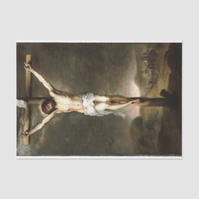 Papier Mousseline La Crucifixion, Bartolomé Estebán Murillo (Recto)