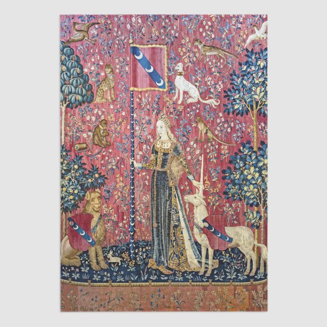 Papier Mousseline La Dame et la licorne, Touch (Créateur téléchargé)