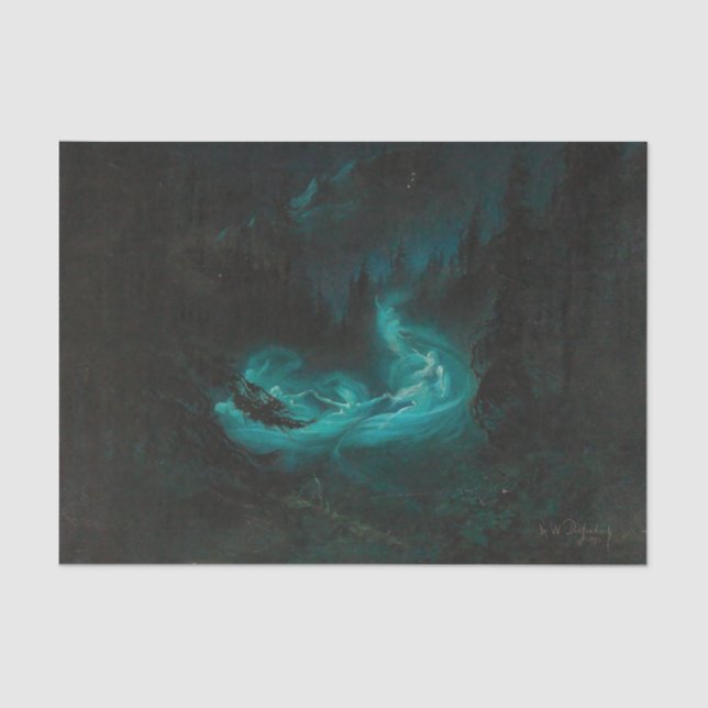 Papier Mousseline La danse des fées (Recto)