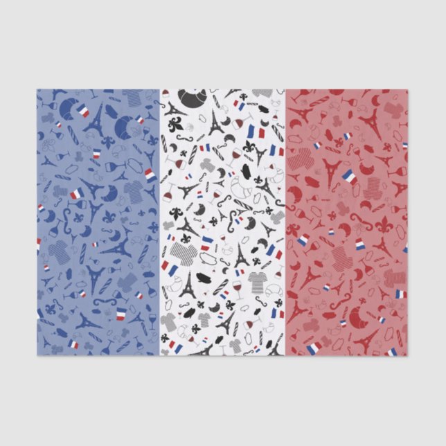 Papier Mousseline La France de Vive (Recto)