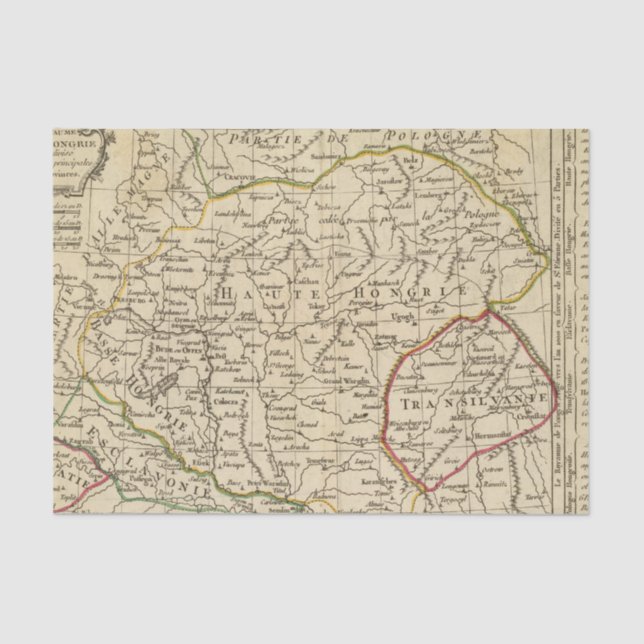 Papier Mousseline La Hongrie 3 (Recto)