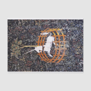 Papier Mousseline La licorne en captivité