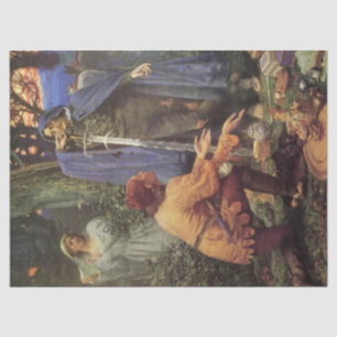 Papier Mousseline La mariée de Bertuccio (par Edward Robert Hughes)