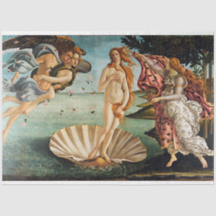 Papier Mousseline La naissance de Vénus, Sandro Botticelli, 1485