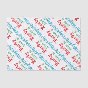 Papier Mousseline La partie aiment un PARACHUTISTE !