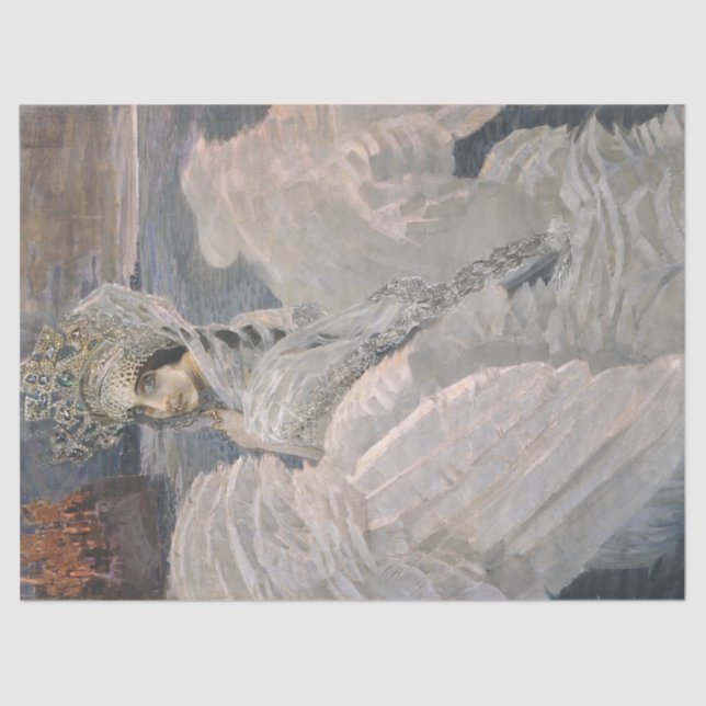 Papier Mousseline La princesse cygne (Recto)