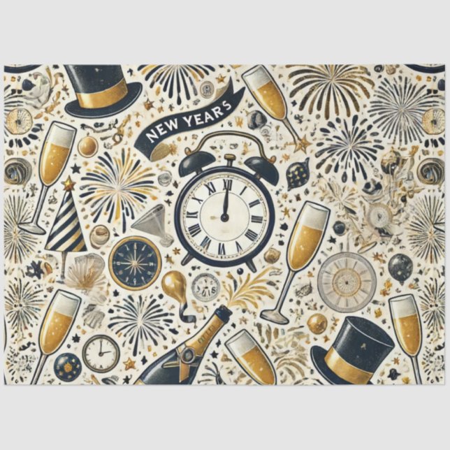 Papier Mousseline La promesse de minuit (Recto)