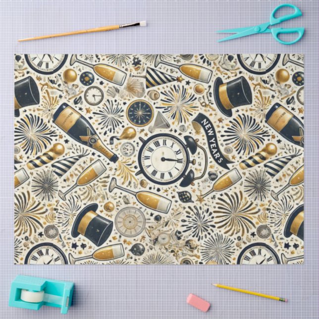 Papier Mousseline La Promesse de minuit (Artisanat)