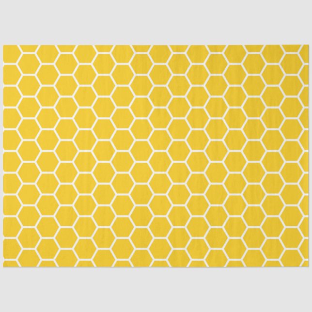 Papier Mousseline La série abeille bourdon et miel Design 9  (Recto)