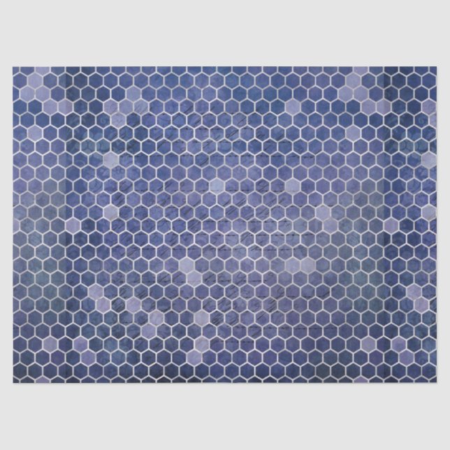 Papier Mousseline La série Blue Bee Design 4 (Recto)