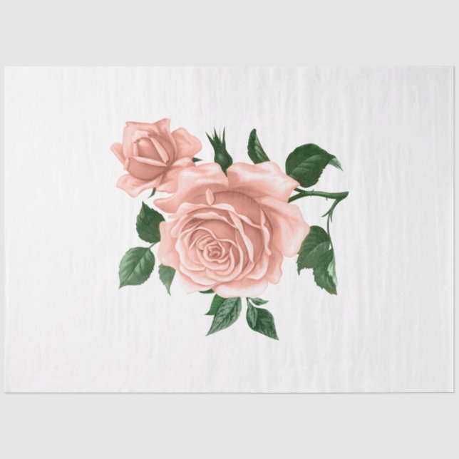 Papier Mousseline La série Bouquet Design 177 (Recto)