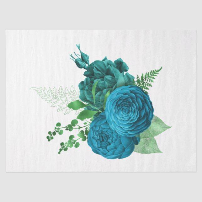 Papier Mousseline La série Bouquet modèle 45 (Recto)