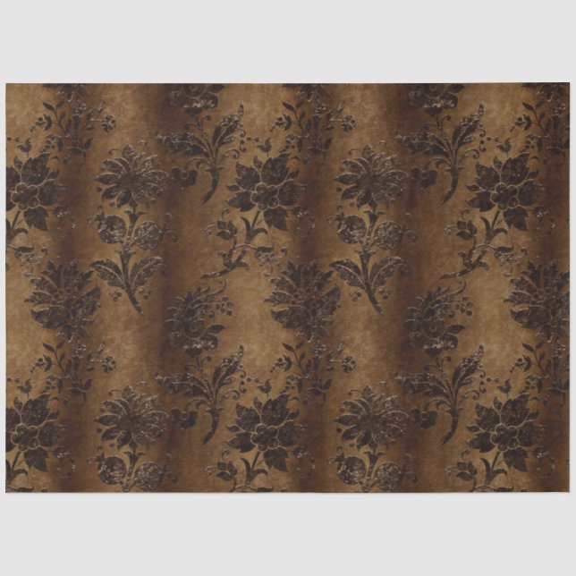 Papier Mousseline La série Bronze Velvet  Design 8 (Recto)