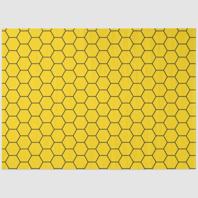 Papier Mousseline La série Bumble Bee and Honey Design 11 (Recto)