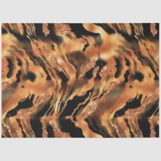 Papier Mousseline La série Glitter Tiger Design #8