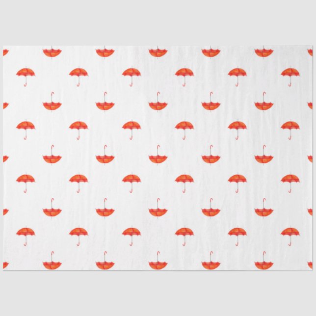 Papier Mousseline La série parapluie design 1 (Recto)