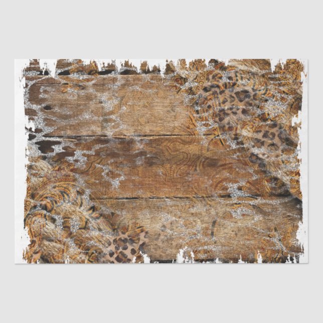 Papier Mousseline La série Western Design 14 (Recto)