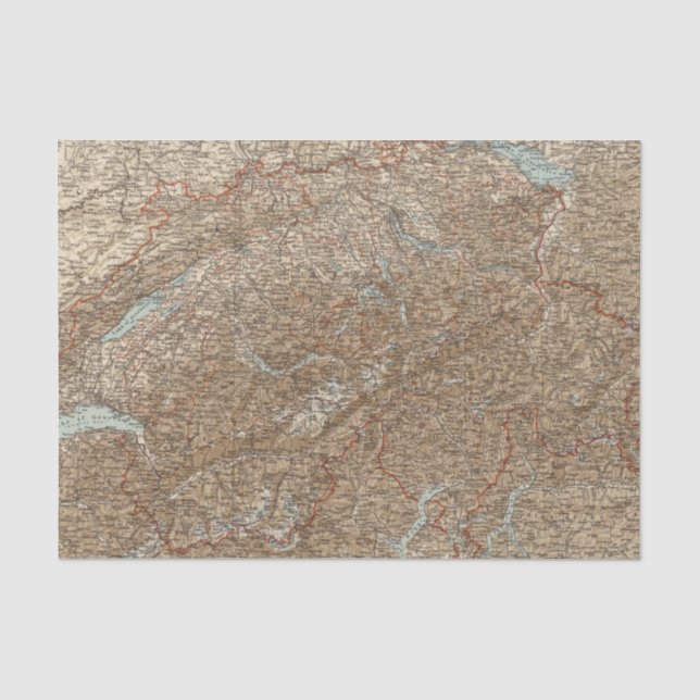 Papier Mousseline La Suisse 25 (Recto)