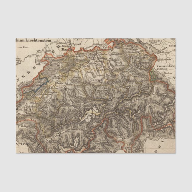 Papier Mousseline La Suisse 7 (Recto)