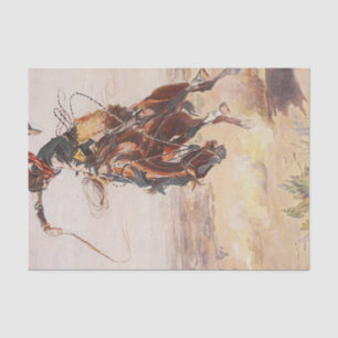 Papier Mousseline La vie de cowboy de PIÈCE EN T