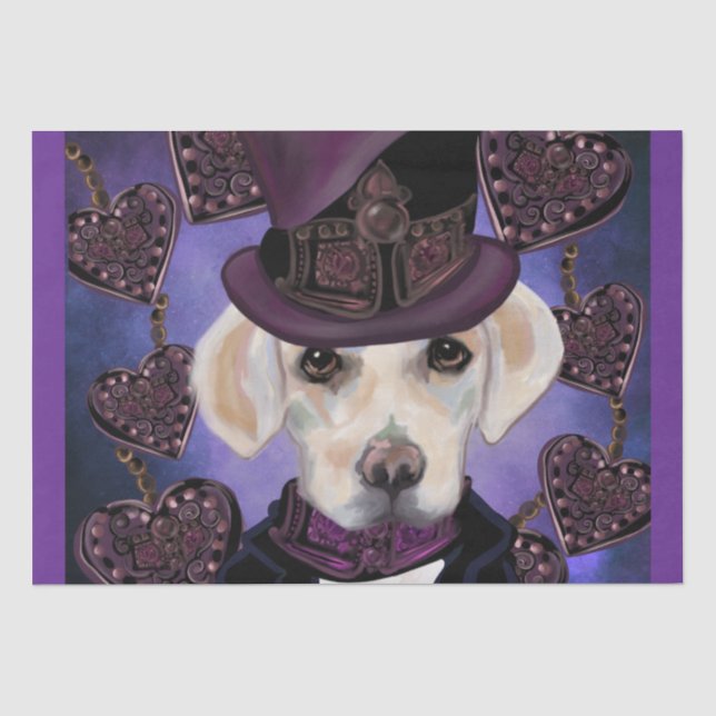 PAPIER MOUSSELINE LABRADOR RETRIEVER            (Recto)