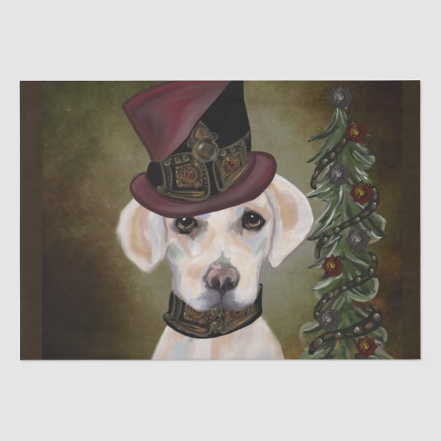 PAPIER MOUSSELINE LABRADOR RETRIEVER            (Recto)