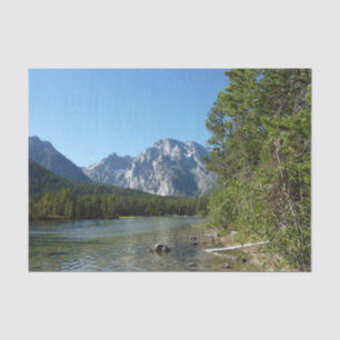 Papier Mousseline Lac Leigh au Parc national de Grand Teton