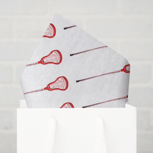 Papier Mousseline Lacrosse Filles  (Sac cadeau)