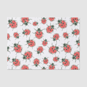 Papier Mousseline Ladybugs