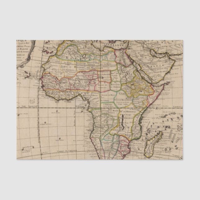 Papier Mousseline L'Afrique 19 (Recto)
