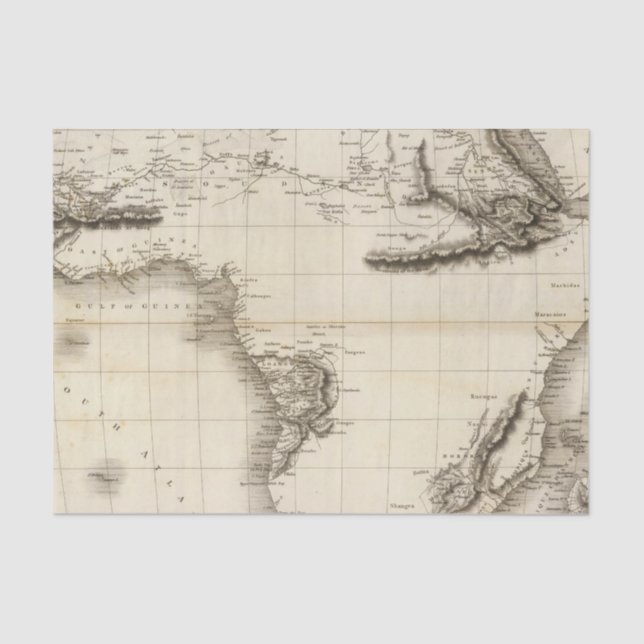 Papier Mousseline L'Afrique 39 (Recto)