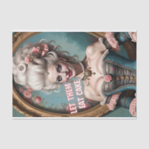 Papier Mousseline Laissez-Les Manger Du Gâteau Marie Antoinette Papi