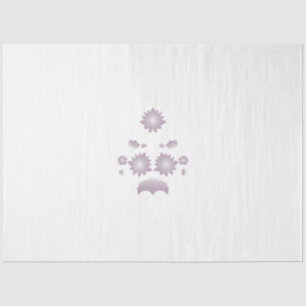 Papier Mousseline Lait blanc classique Rose décoratif