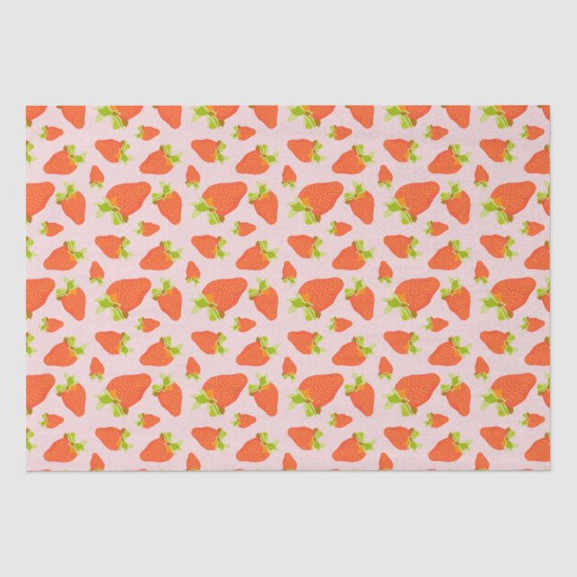 Papier Mousseline Lait de fraise (Recto)