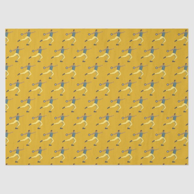 Papier Mousseline Lancement de Discus (Recto)