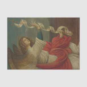 Papier Mousseline L'ange de l'Annonciation par Gaudenzio Ferrari