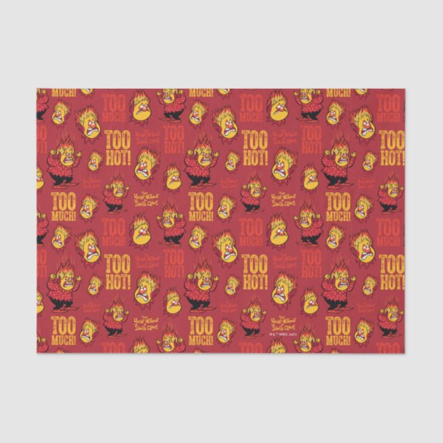 Papier Mousseline L'ANNÉE SANS Motif SANTA CLAUS™ Heat Miser (Recto)