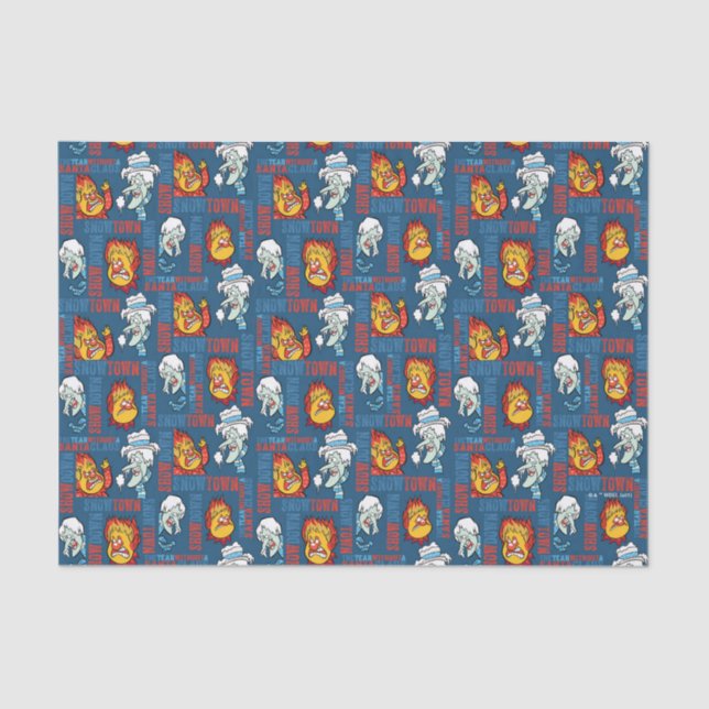 Papier Mousseline L'ANNÉE SANS Snowtown Showdown SANTA CLAUS™ (Recto)