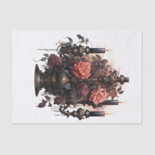 Papier Mousseline Lanterne gothique Candelabra pour Découpage